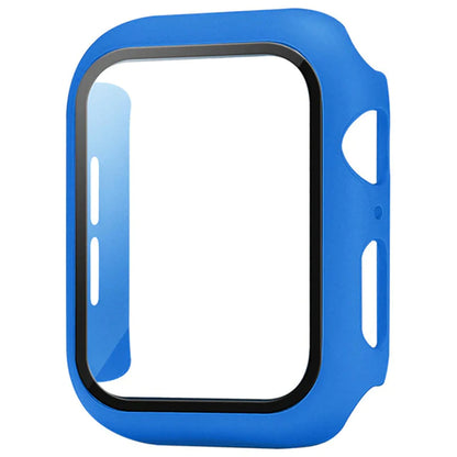 Glass+Cover for Apple Watch Case 8 7 6 SE 5 3 Iwatch Accessorie Screen Protector Apple Watch Serie 45Mm 41Mm 44Mm 40Mm 42Mm 38Mm